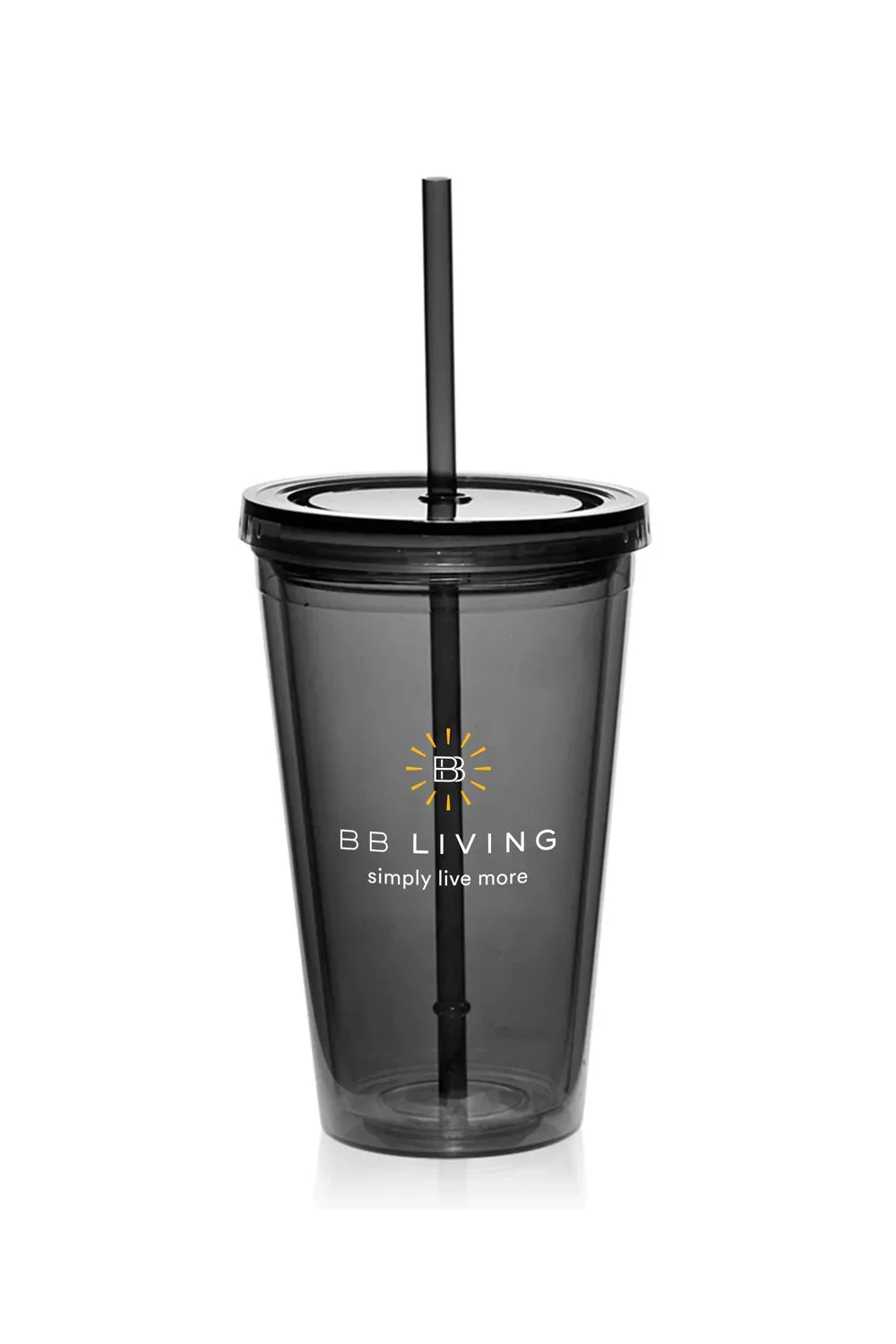 Alternative view of 16oz Acrylic Tumbler w/ Straw