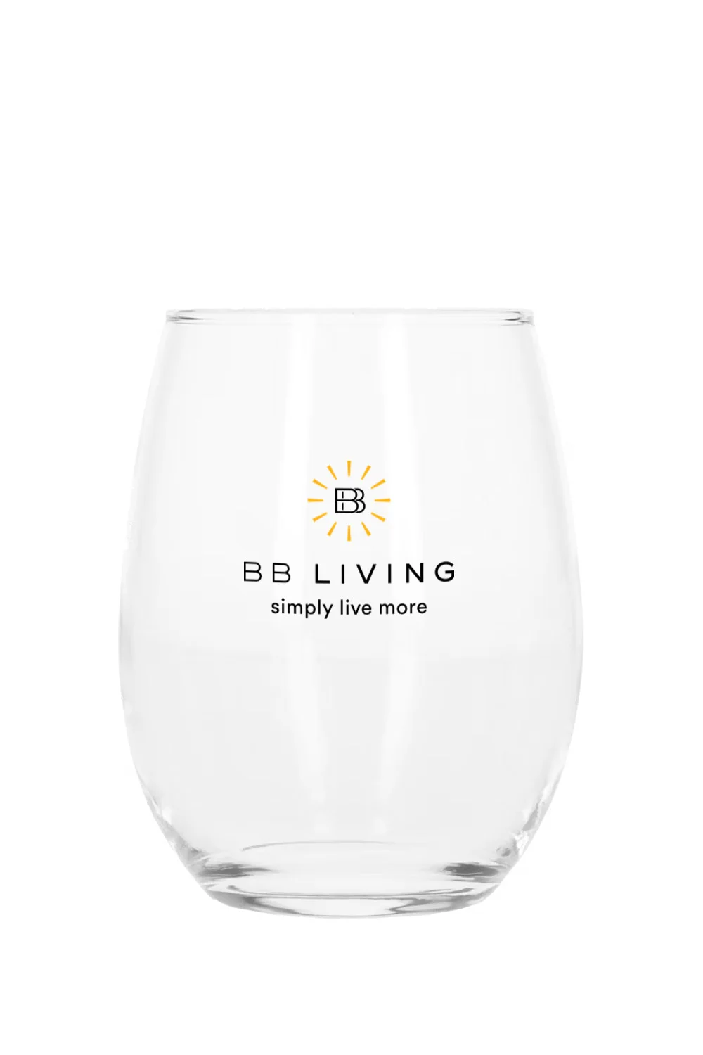 15oz Stemless Wine Glass