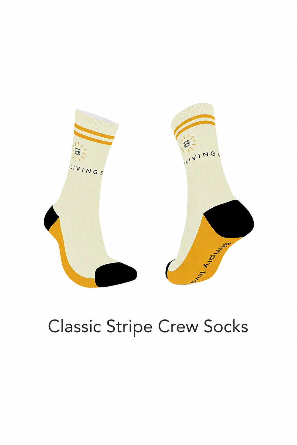 Alternative view of 2 - Pair Bundle - Sustainable Premium Crew Socks
